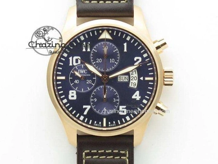 MIROTIME 0303 Affordable Ingeniuer St.Laurens SS Brown Dial MK 1:1 Best Edition On Black Leather Strap A 7365